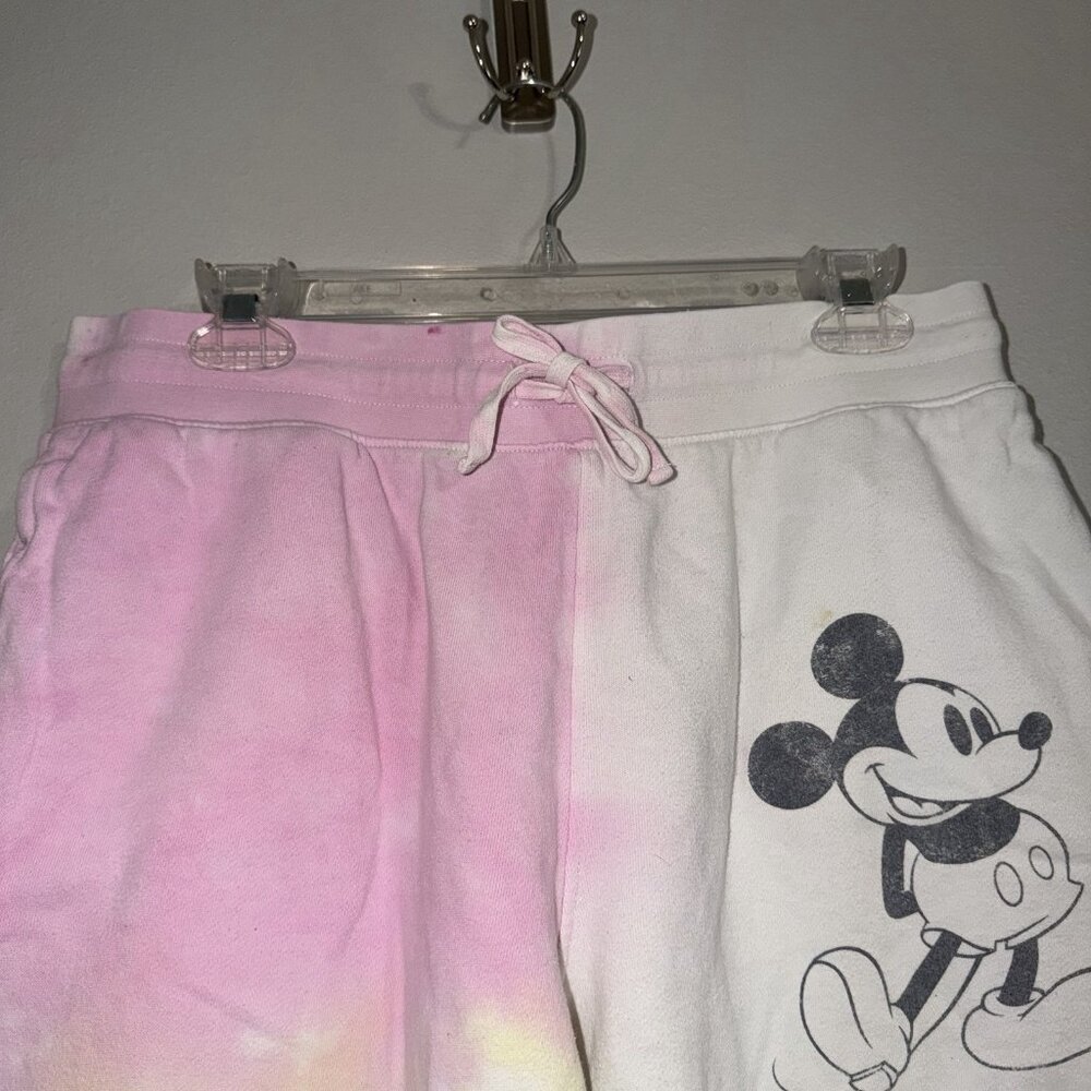 Mickey‎ Mouse Tie Dye Sweatpants Disney Parks Joggers Size Medium - Picture 3 of 10